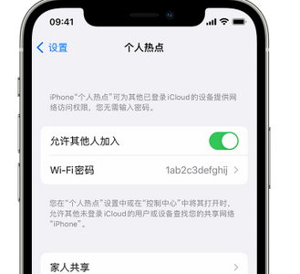 兴县apple服务站点分享iPhone上个人热点丢失了怎么办 