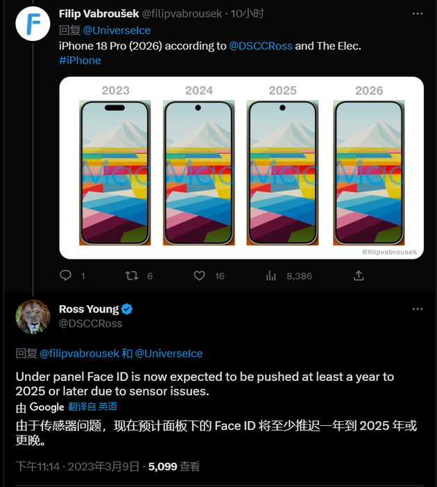 兴县苹果手机维修分享:屏下Face ID有什么优势？iPhone何时会有屏下Face ID？ 