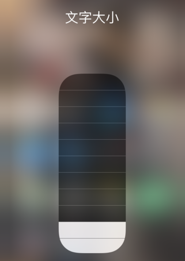 兴县苹果手机维修分享小技巧：在 iPhone 控制中心快速调节字体大小 